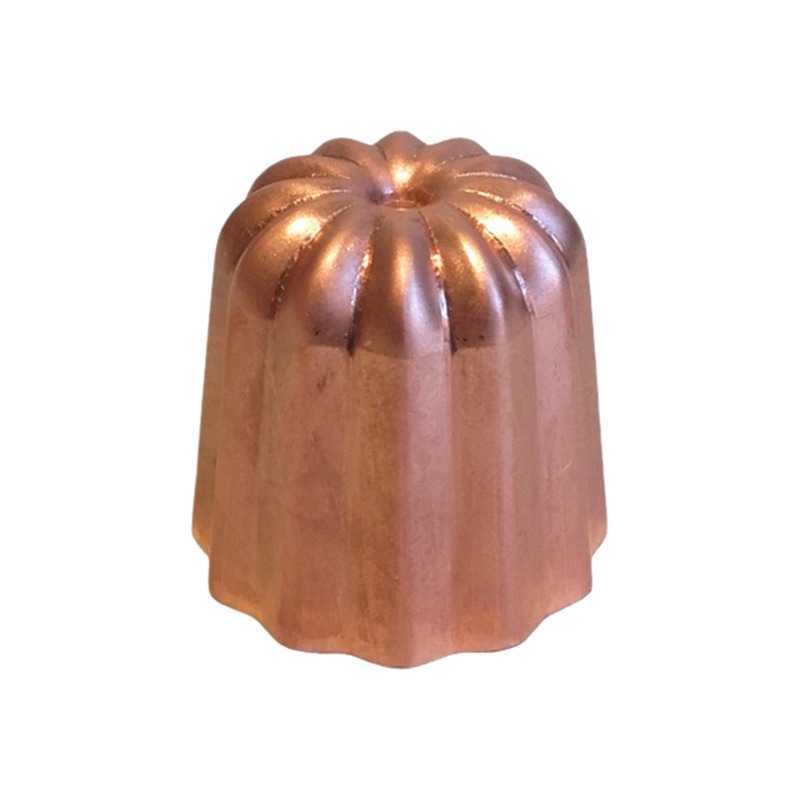 Moule à canelé en cuivre (35 mm) - Bordeaux Shop